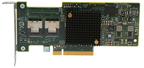 Hosit Scheda di Rete in Fibra Ottica, Scheda Controller Adattatore di Rete PCIE a 8 Canali per Server di Archiviazione