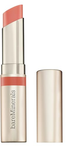 bareMinerals Dewy Lip Gloss-Balm - 24 Std. Feuchtigkeit, Glanz-Finish | Hybrid-Formel pflegt die Lippen mit zarter Farbe & saftigem Glanz. Macht die Lippen weich, glättet & hydratisiert sofort