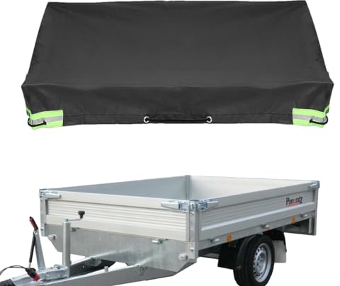 Anhängerplane - Teardrop Anhänger Abdeckung, Wasserdicht UV-Schutz | Camping Abdeckplane UV Schutz Abdeckplane Flachplane UV Schutz Wasserdicht Anhänger Wohnmobil Abdeckung für Andere Fahrzeuge und
