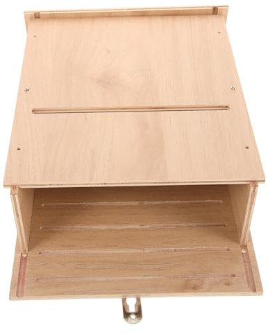 PAMINGONO Outdoor Fledermaushaus Dreischichtige Fledermausbox Für Garten Und Hinterhof Installieren Stabiler Unterschlupf Für Fledermäuse Und