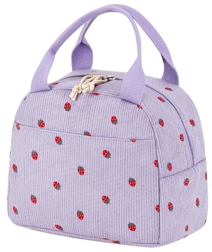 JSTHHTT Lunchtasche Isolierte, KüHltasche Faltbar Mit GroßEr KapazitäT, Wiederverwendbare Lunch-KüHltasche, Lunchbox Tragbar, Isoliertasche Thermotasche FüR Picknick Reise Arbeit Und Schule