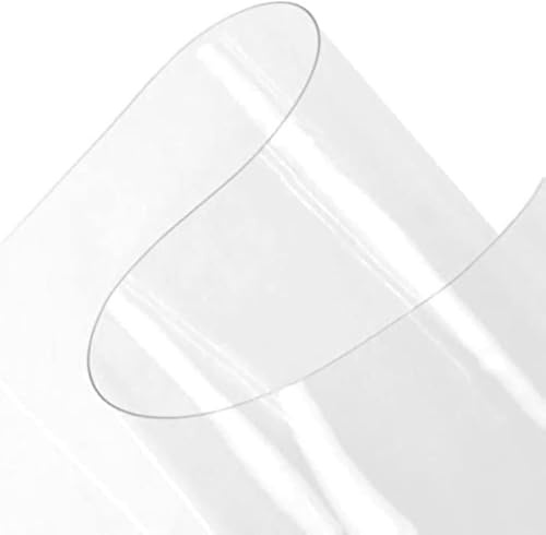 Farm Plastic Supply - Clear Vinyl Sheeting - 30 Mil 4.5' Wide - Vinyl Plastic Sheeting, Clear Vinyl Roll, Clear Vinyl Sheet for Storm Windows, Covering, Protection, Tablecloth Protector (4.5' x 15')