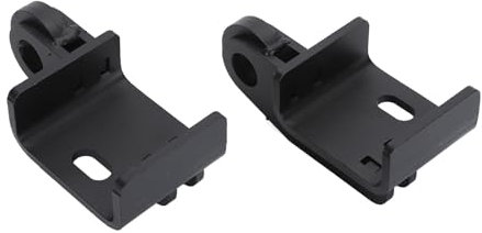 Acouto 2Pcs Front Tow Hook D Shackle Bracket 8871 Practical Use Front Tow Hook Shackle Bracket for 2009 to 2024 Ket for 2009 to 2024 D BracketTow
