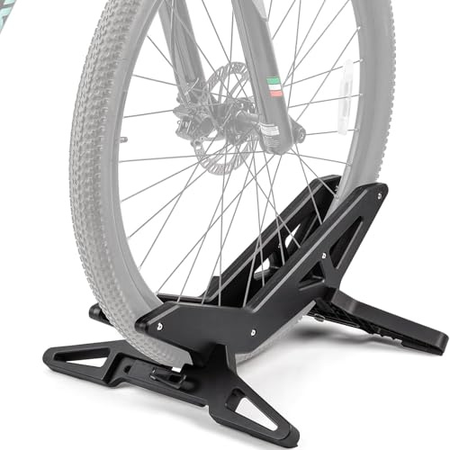 CykelstäLl, Universellt ParkeringsstäLl FöR Mountainbikes, Passar De Flesta CykeldäCk Med En Bredd På 30–80 Mm, StäLl FöR Racercyklar Och Mountainbikes FöR Inomhus- Och UtomhusföRvaring, Garage