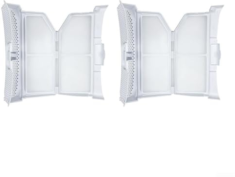 Donkivvy Lot de 2 filtres à peluches pour sèche-linge Bosch 752387 00752387 iQ300 iQ500 iQ700 Extra Class Series 4 Series 6 iSensoric/Avantixx/Logixx/Maxx