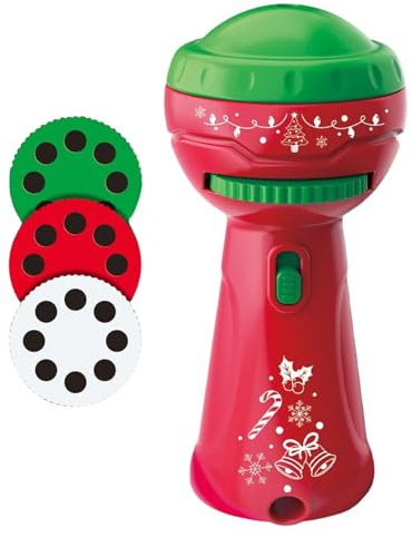 Projecteur De Lampe De Poche De Noël | Jouet De Projection d'image d'enfant | Lanterne Amusante avec 24 Motifs | Jeu De Sommeil Éducatif Et Cognitif | Cadeau De Noël, Mémoire De La Fête, Apprendre