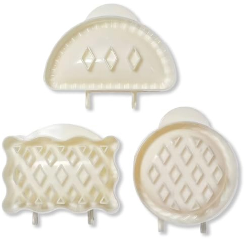 3 Pcs Hand Pie Molds for Baking Dough Presser Fall Thanksgiving Halloween Hand Mini Pie Molds for Autumn Christmas DIY for Baking Cooking Festival Holiday Party