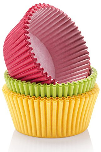 Tescoma Delicia Confezione 60 Capsule per Biscotti, Multicolore, 18 x 11 x 4,8 cm