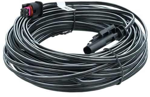 vhbw Câble transformateur Compatible avec Gardena Robotic R38Li R40Li R45Li R50Li 2012-2015 Robot Tondeuse à Gazon - Câble Basse Tension, 20 m
