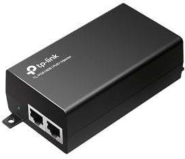 TP-Link Omada PoE+ Injector Gigabit | Non-PoE to PoE Adapter | 802.3at/af Compliant | Up to 30W Power Budget | Wall Mountable | Plug&Play | Up to 100m(328 ft) | UL Certified(POE160S)