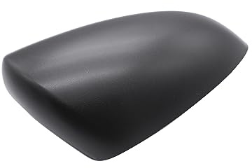1 pc SHLPDFM Black Door Rear View Mirror Cover Right Drivers Side Car Exterior Wing Mirror Cover Cap Fits for Nissan Qashqai J10 2007-2014