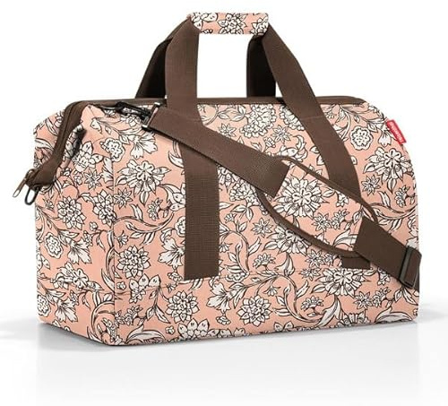 reisenthel Allrounder L dahlia rose – Borsa multiuso per viaggi, lavoro o tempo libero – Design funzionale ed elegante, Rosa Dahlia, L