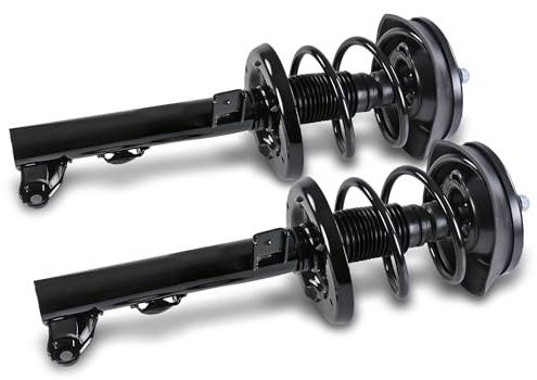 BESTPRICE 2x amortisseurs à gaz avant jambe de suspension complète Compatible avec MERCEDES-BENZ C-CLASS (W203), C-CLASS Coupe (CL203), C-CLASS T-Model (S203), CLC-CLASS (CL203), CLK (C209) (A209)