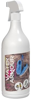 Water Armour Waterproofer Spray 500ml - Water Resistance for footwear such as suede, leather etc items which require waterproofing