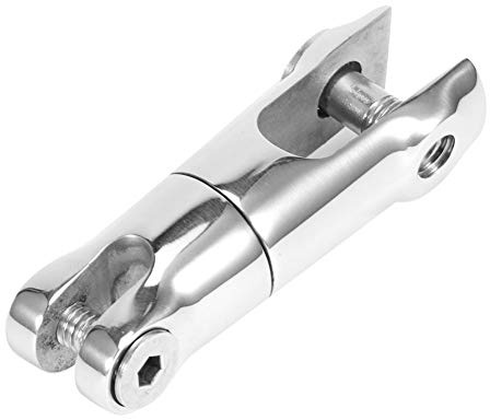 Jadeshay Ankerwirbel, Edelstahl-Ankerwirbel, Anker-Drehverbinder, Edelstahl-Schiffshandartikel, Bootszubehör für 6-8 Mm Kette