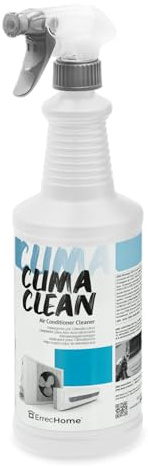 ErrecHome Clima Clean, Detergente para Aires Acondicionados, Filtros, Baterías con Aletas y Unidades Externas, 1 L