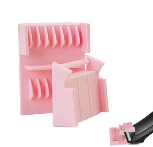 Haarschneider Führungsaufsätze Präziser Einstellbarer Leichter Styling-Kamm | Haarschneider-Begrenzungskamm Leicht zu reinigen, glatte abgerundete Nylon-Zähne, Trimmen, Fading, Styling, für