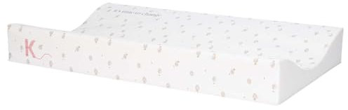 Koeka Wickelunterlage - Weiche Wickeltischauflage - Abwaschbar - Baby Wickelauflage - Erhöhte Ränder -