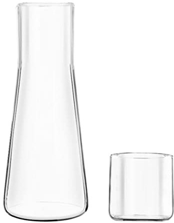 PRETYZOOM Brocca Per Acqua Fredda in Vetro Grande Capacità Bollitore Refrigerante Per Bevande Porta Acqua Per Cene e Feste