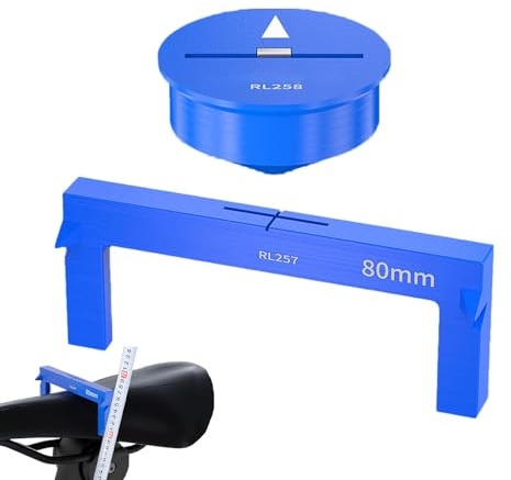 Cycle Seat Height Measure Tool - Magnetic Height Adjustment Tool, Easy to Use Saddle Positioning Device, Accurate & Portable Design, Home Travel Riding Accessories