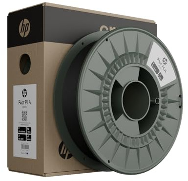 HP - Filamento Fast PLA Black 1,75 mm 750 g