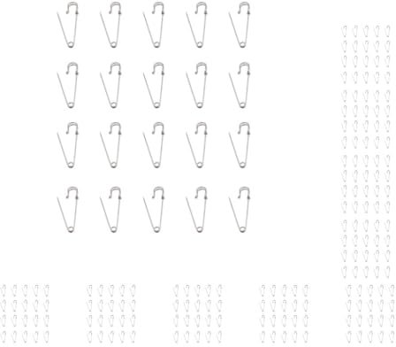 10 set 20 Pieces Clothes Sewing Pin Safety Knitting Scarf Bib Stitching Needle Connector Dressing Brooch Clips Reusable