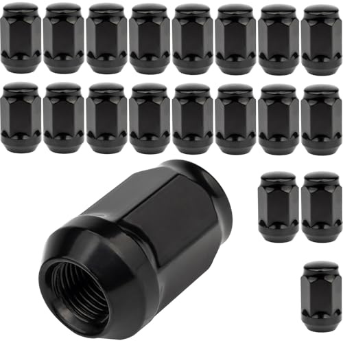 GAsupply 20pcs M14 x 1.5, 19mm Hex Alloy Wheel Nuts, Compatible with 300C, Ford S Max, Galaxy & More