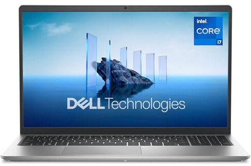 Dell 15 Laptop DC15250-15.6-inch FHD 120Hz Display, 13th Gen Intel Core i7-1355U, 16GB DDR4 RAM, 512GB SSD, Intel UHD Graphics, Windows 11 Home, Onsite Service - Platinum Silver