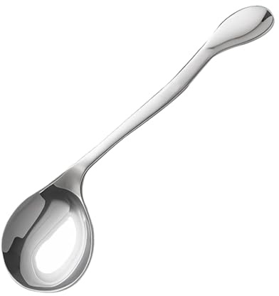 Cuillères adaptatives pour personnes âgées - Vaisselle en acier inoxydable | Cuillère auxiliaire métallique - Pour personnes âgées, soignants, résidences, hôpitaux, repas, vie