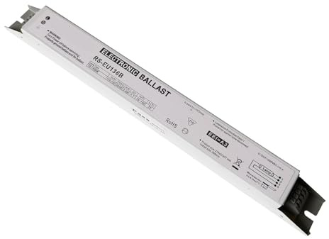 balasto electrónico Balasto electrónico RS-EU136B for lámpara T8, 110 V, 36 W x 1, for iluminación, EEI=A3, paquete de 2