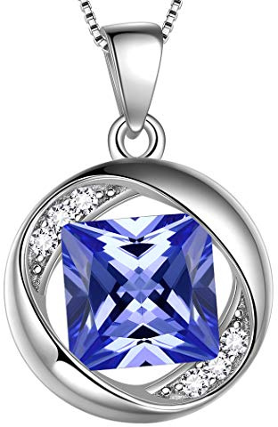 Collana con ciondolo zodiacale Aurora Tears, in argento Sterling 925 con catena da 45,7 cm e Argento, colore: 06_june, cod. DP0029U