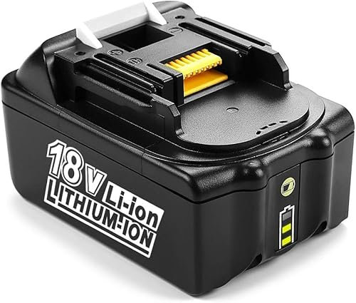 Energup 18V 5.0Ah Batterie de Remplacement pour Makita 18V Batterie BL1860 BL1850 BL1840 BL1830 BL1820 BL1815 BL1820B BL1815B LXT400 avec indicateur LED