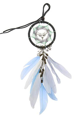 Be In Your Mind 1 unids 40mm Hecho a Mano atrapasueños Pluma Grano Coche Colgante decoración del hogar Interior del Coche atrapasueños Colgante atrapasueños atrapasueños