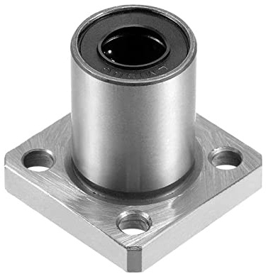 TOP-VIGOR LMK10UU Square Flange Linear Ball Bearings 10mm Bore Dia 19mm OD 29mm Length