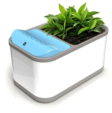 Eva-Dry Dewplanter, 2-in-1 Dehumidifier & Self-Watering Planter