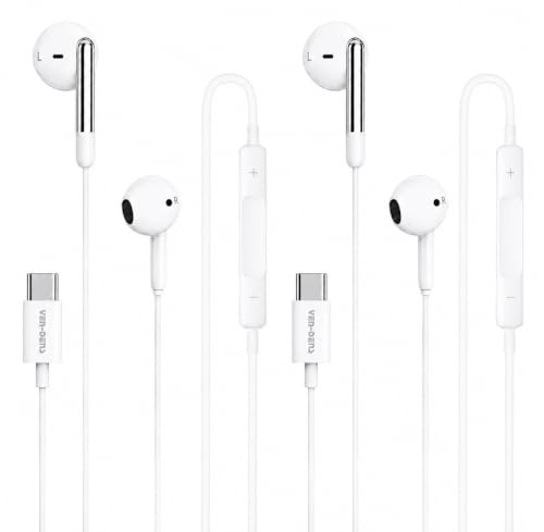 USB C Headphones For Honor X7b/X6b/X8a/X7a/X6a, Type C Earphones with Mic | & Volume Control, Hi-Fi Stereo Earphones For Honor 200/200 Lite/90 Smart/90/90 Lite/70/70 Lite/Magic 6 5 4 Lite Earphones