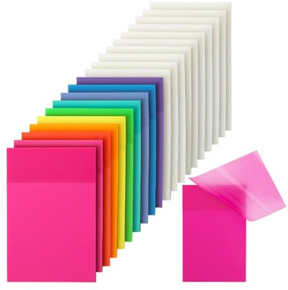 Mr. Pen- Transparent Sticky Notes, 3 x 2, 20 Pads, 1000 Sheets