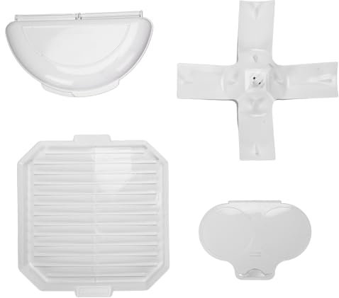 Set de cuisson pour ondes avec bacon, cuiseur d'oeufs Stream, boîte à oeufs et support à pommes de terre pour les repas quotidiens et les fêtes, résistant à la chaleur