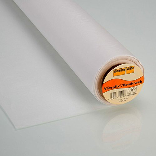 Caréfil Vliesofix Doppelseitiges Bügelband – Vlieseline® – Transparent – Breite 90 cm – Länge wählbar pro 50 cm