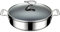 Circulon SteelShield C Series - Sartén de acero inoxidable con tapa de 30 cm/4,7 L, apta para inducción con antiadherente híbrido, apta para utensilios de metal y apto para lavavajillas