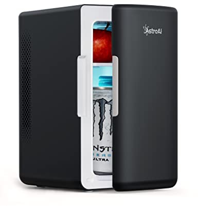 AstroAI 6L Mini Fridge Skincare Fridge AC/DC Portable Cooler and Warmer for Bedrooms, Drinks, Beauty