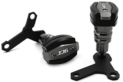 Für Yamaha Für XJ6 Für XJ6N Für Diversion Für XJ-6 Alle Jahre Motorrad Fallschutz Sturzpad Verkleidungsschutz Anti Crash Pad Protector Aufprallschutz (Farbe : Grey)