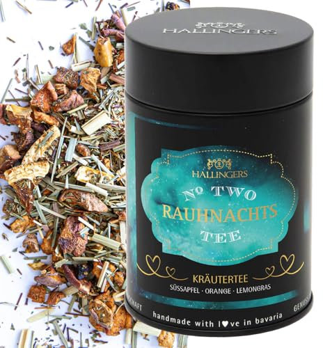 Hallingers Genuss Manufaktur Spiritueller Tee als Begleiter in den Rauhnächten auch als Geschenk zu Advent & Weihnachten|Made in Bayern