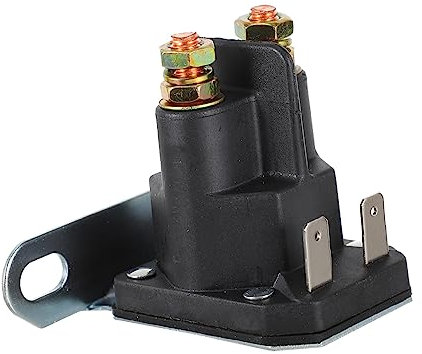BESPORTBLE 2pièces Solénoïde De Démarrage Pour Tondeuse à Gazon Accessoire Pratique De Remplacement Pour Relay Moteur