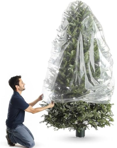 REPEAK Weihnachtsbaum-Entfernungsbeutel – wiederverwendbare Plastiktüte für einen sauberen Transport Ihres Weihnachtsbaums (250 cm, Polyethylen)