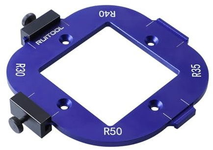 Radius-Eckmodul 10/15/20/25 mm für Tischlerei und Enthusiasten mit robuster Aluminiumlegierung