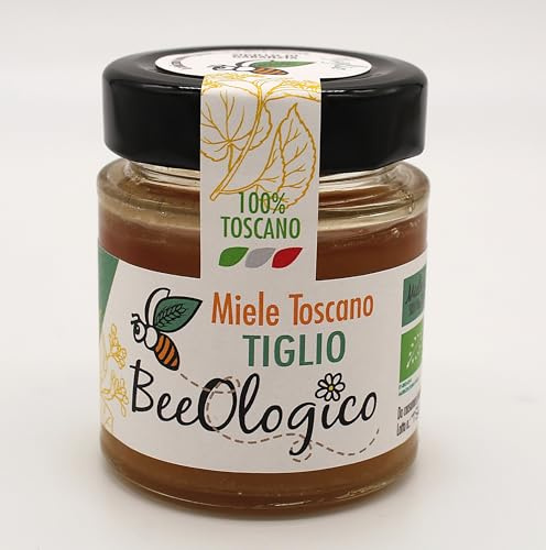 Apicoltura Beeologico Miele di Tiglio Biologico 100% Toscano (150 gr)