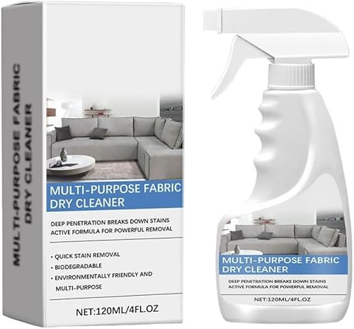 Limpiador de Tela para Sofa 120ml,Espuma de Limpieza Sofá,Limpiador de Alfombras,para Limpiar Tapicerías de Sofás,Colchones,Cojines,Alfombrillas,As