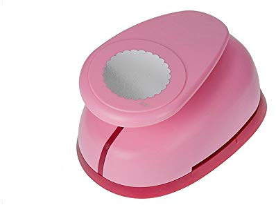 Sescha Motivlocher/Papierstanzer Kreis, gezahnt von EFCO - Größe L 38mm Durchmesser