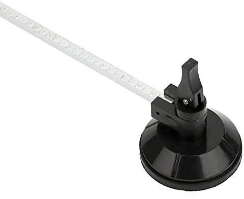Fafeicy Cortador de círculo de Vidrio Tipo brújula Ajustable de 50 cm, Herramientas de Corte Circular, con Ventosa(50cm), Herramientas para Cortar Vidrio
